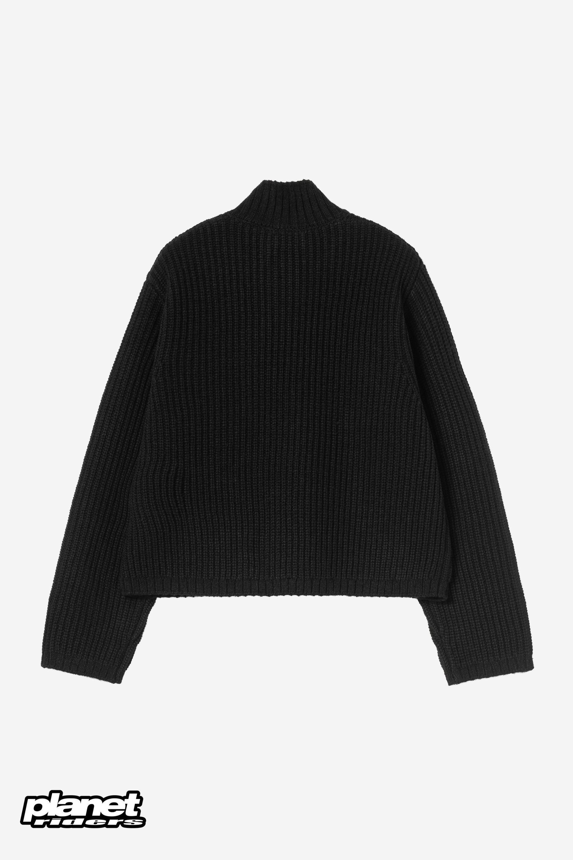 W' Detroit Half Zip Sweater Carhartt WIP, Black