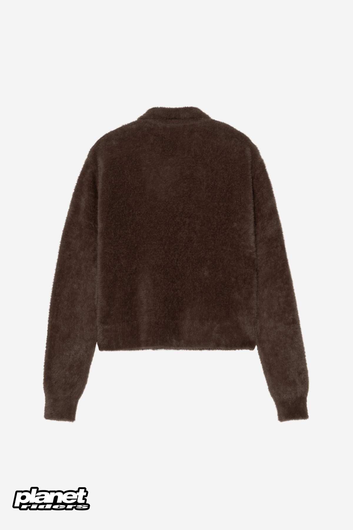 W' L/S Maine Polo Sweater Carhartt WIP, Palisander / Palisander