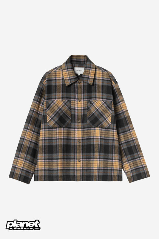 L/S Parson Shirt Carhartt WIP, Parson Check, Dusty H
