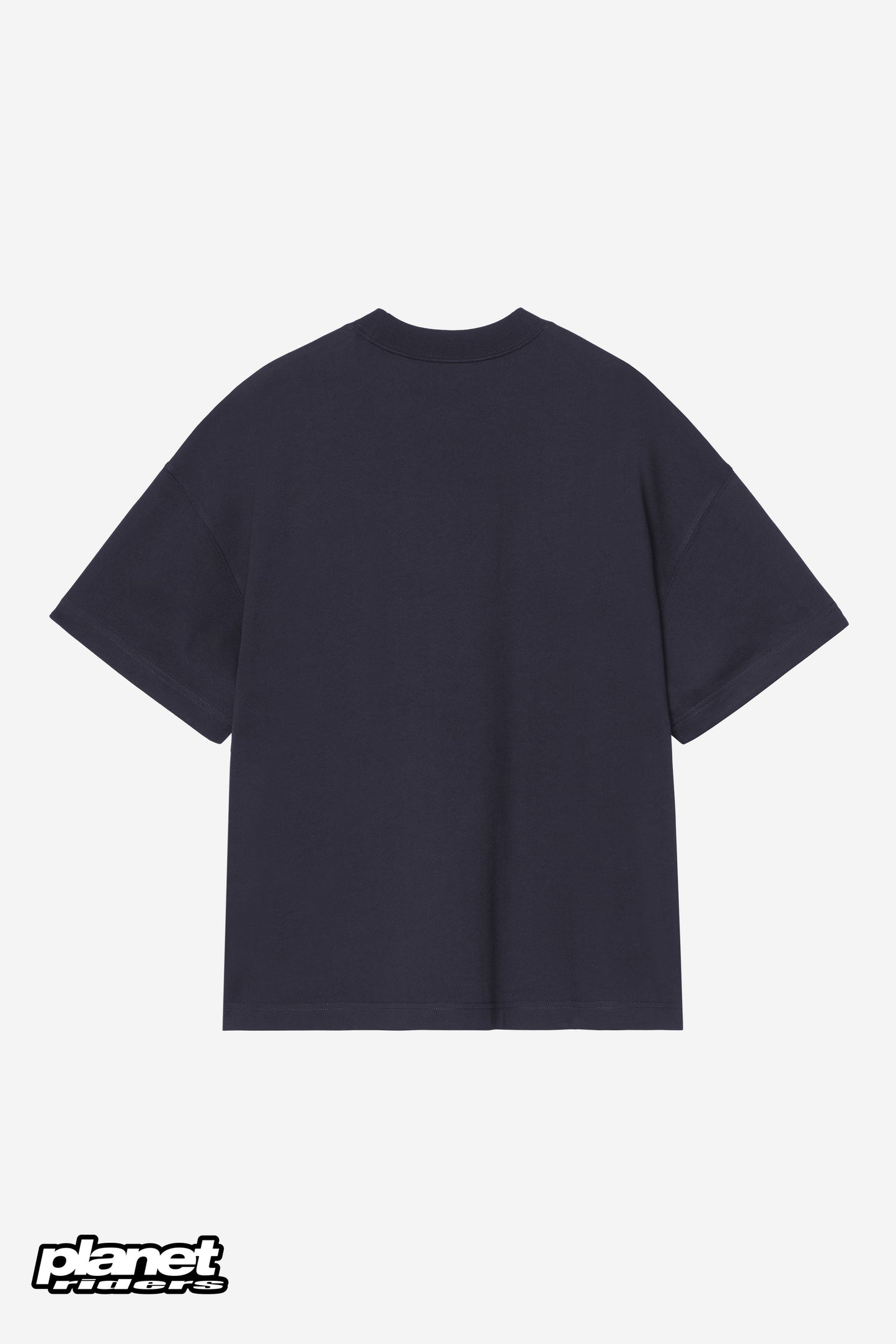S/S Chapter Script T-Shirt Carhartt WIP, Dark Navy / White