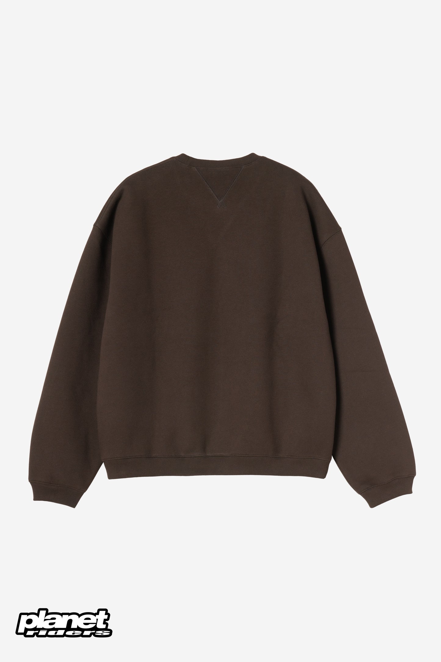 Ebbert Sweatshirt Carhartt WIP, Tobacco / White