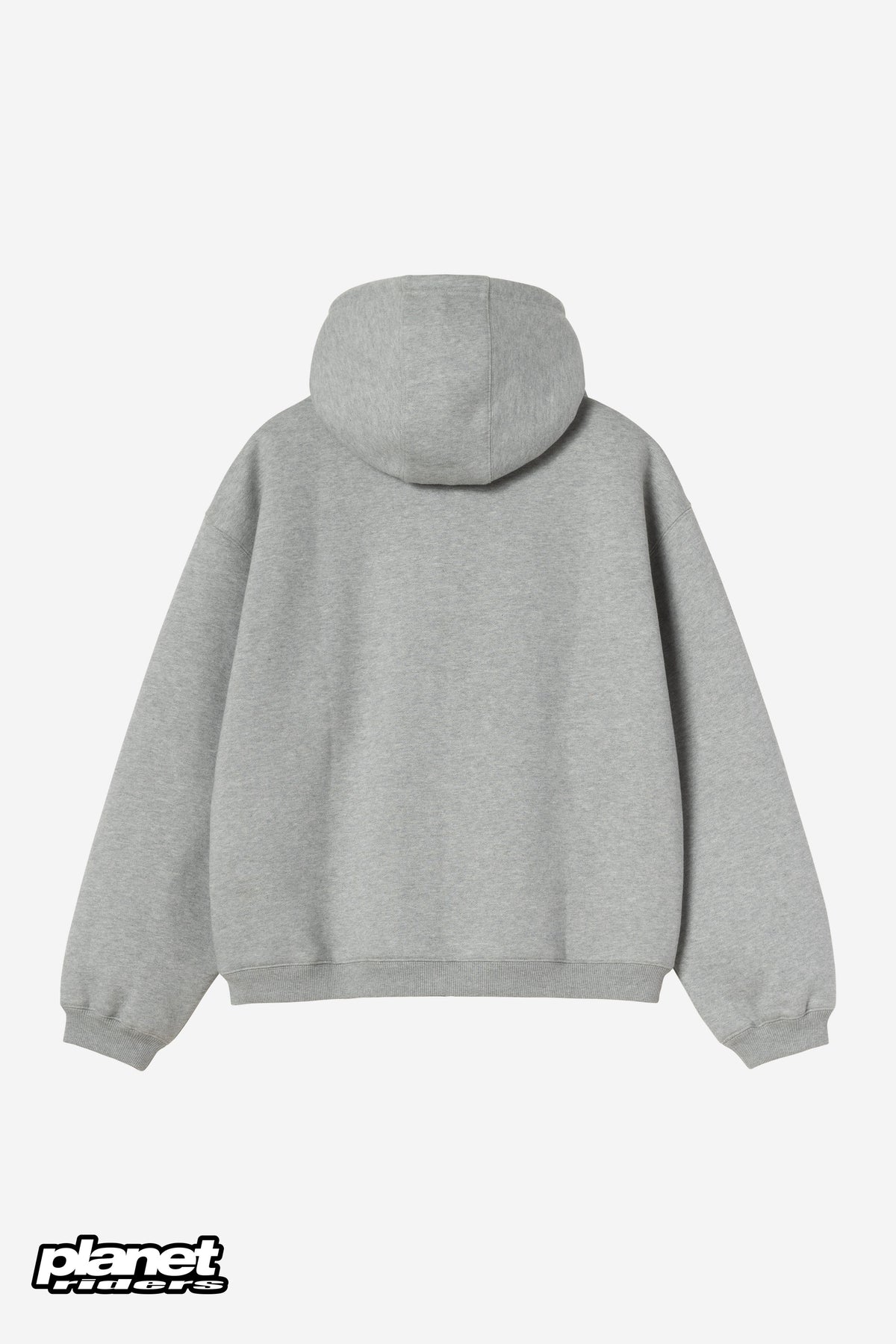 Hooded Ebbert Jacket Carhartt WIP, Grey Heather / White