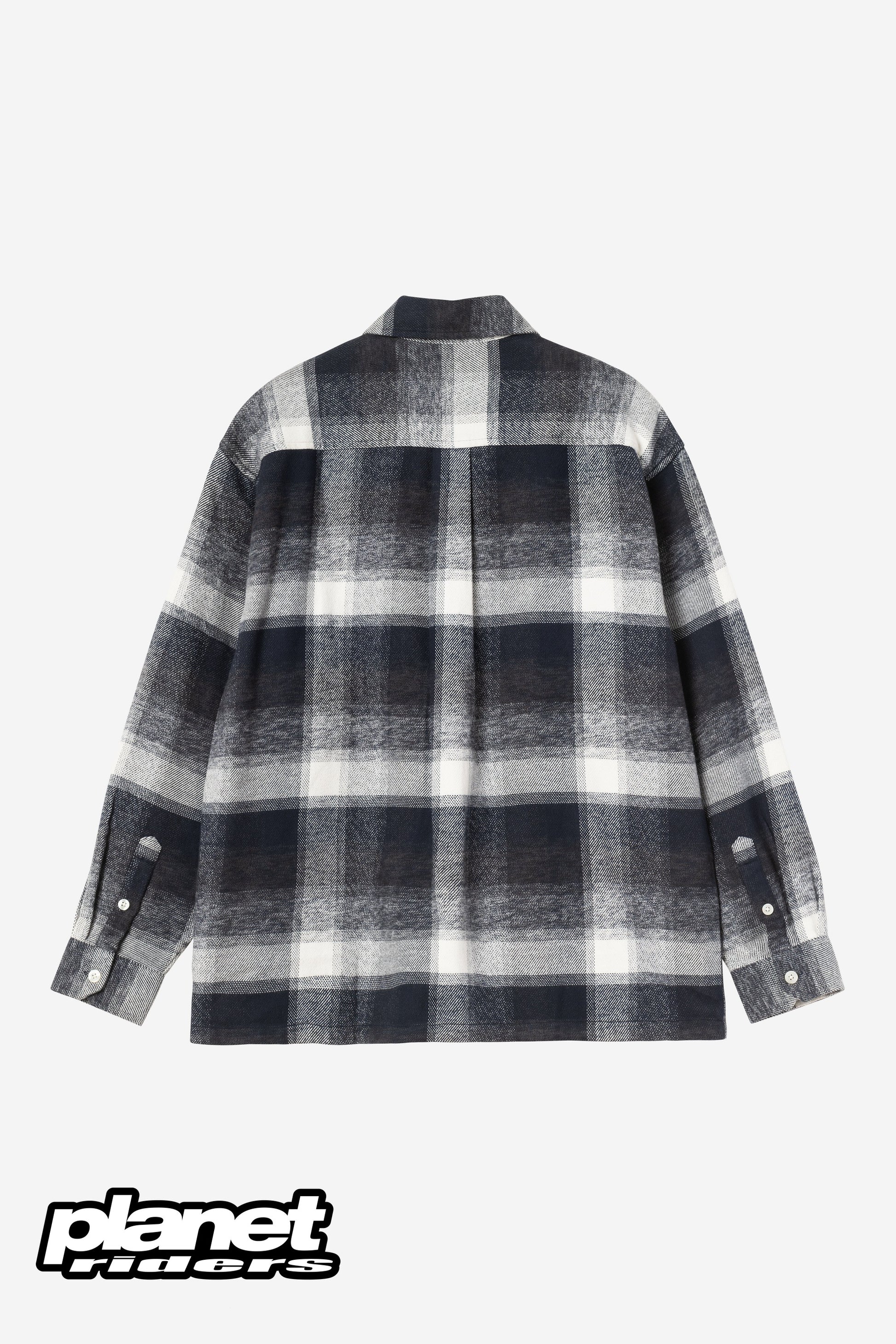 L/S Esterson Shirt Carhartt WIP, Esterson Check, Dark Navy