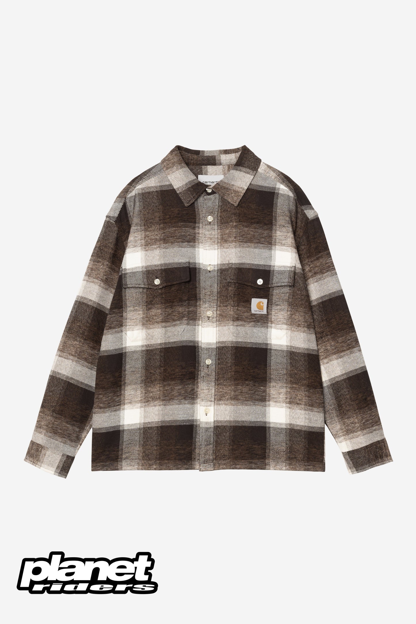 L/S Esterson Shirt Carhartt WIP, Esterson Check, Tobacco