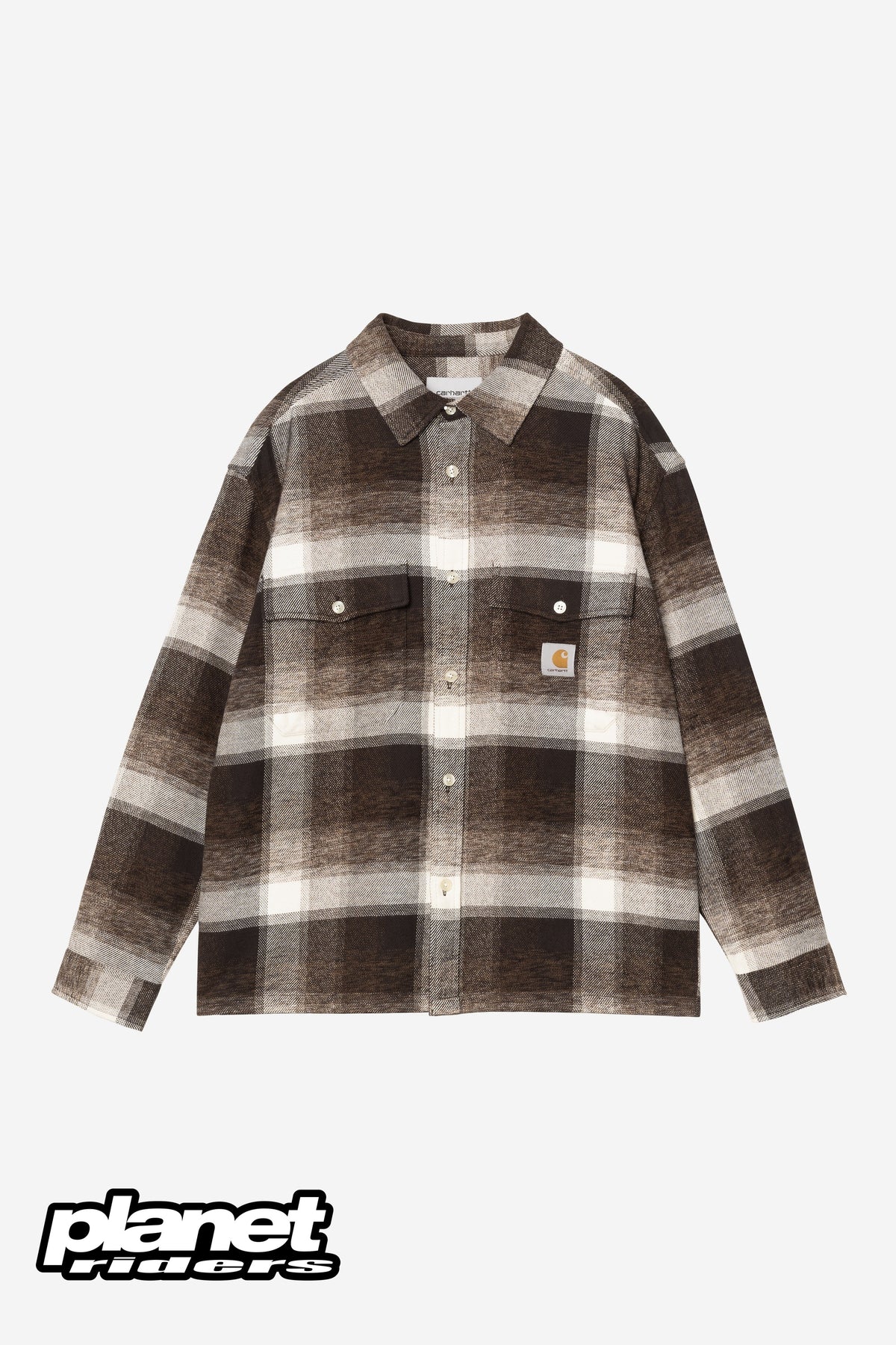 L/S Esterson Shirt Carhartt WIP, Esterson Check, Tobacco