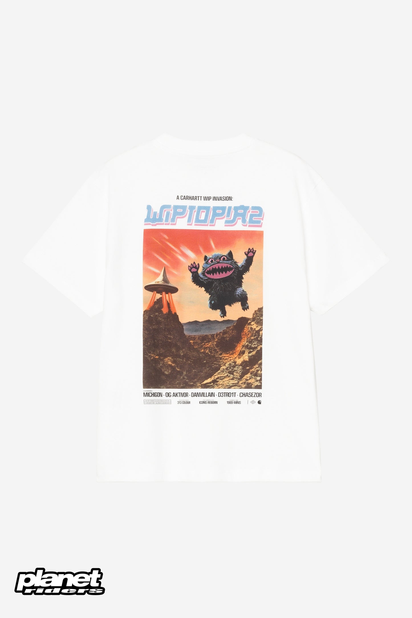 W' S/S Wiptopia II T-Shirt Carhartt WIP, White