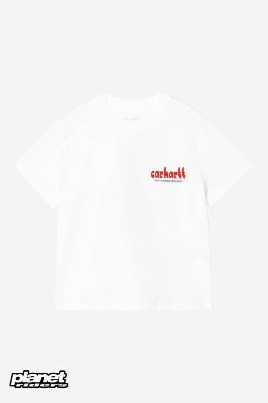 W' S/S Framework T-Shirt Carhartt WIP, White