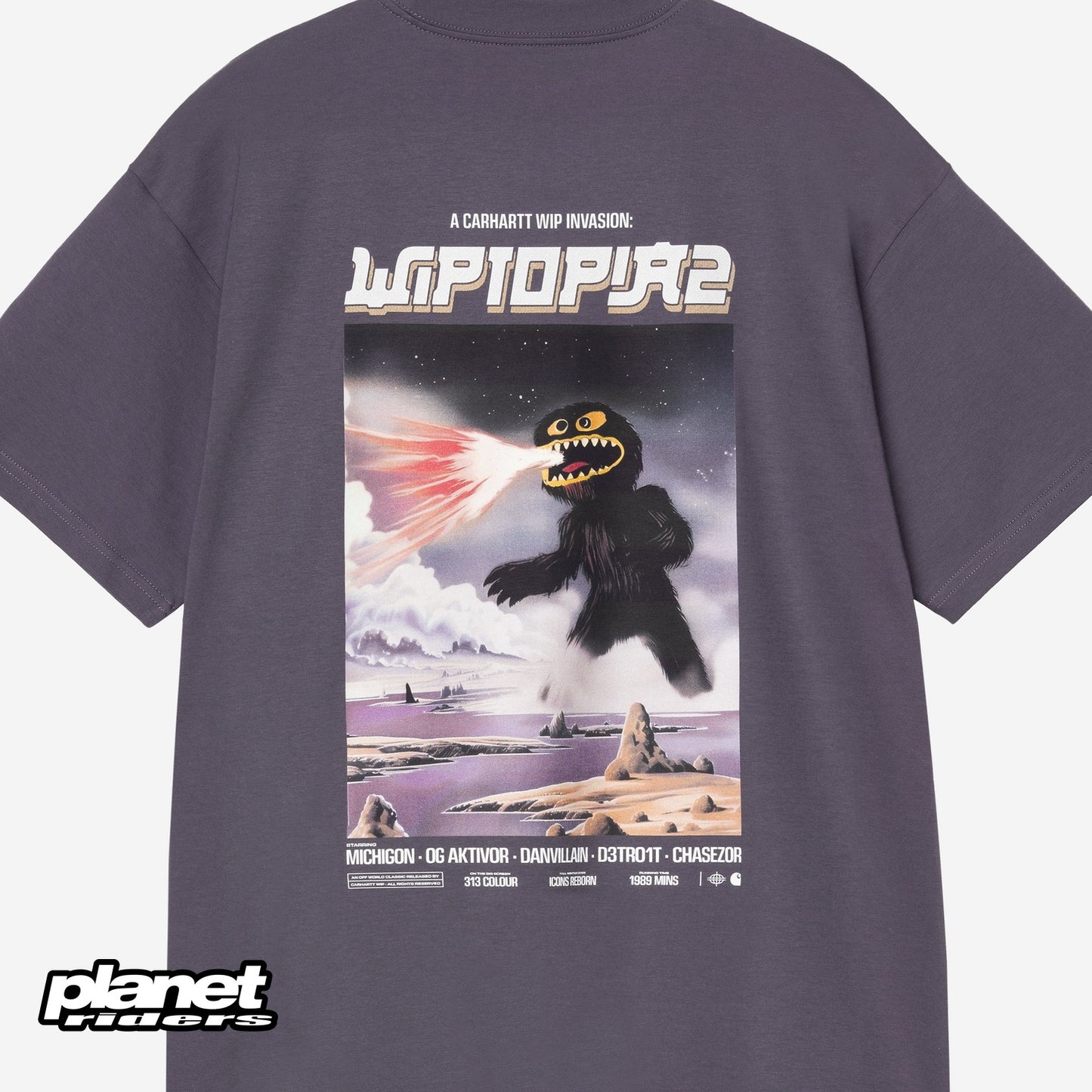 S/S Wiptopia II T-Shirt Carhartt WIP, Shady Purple