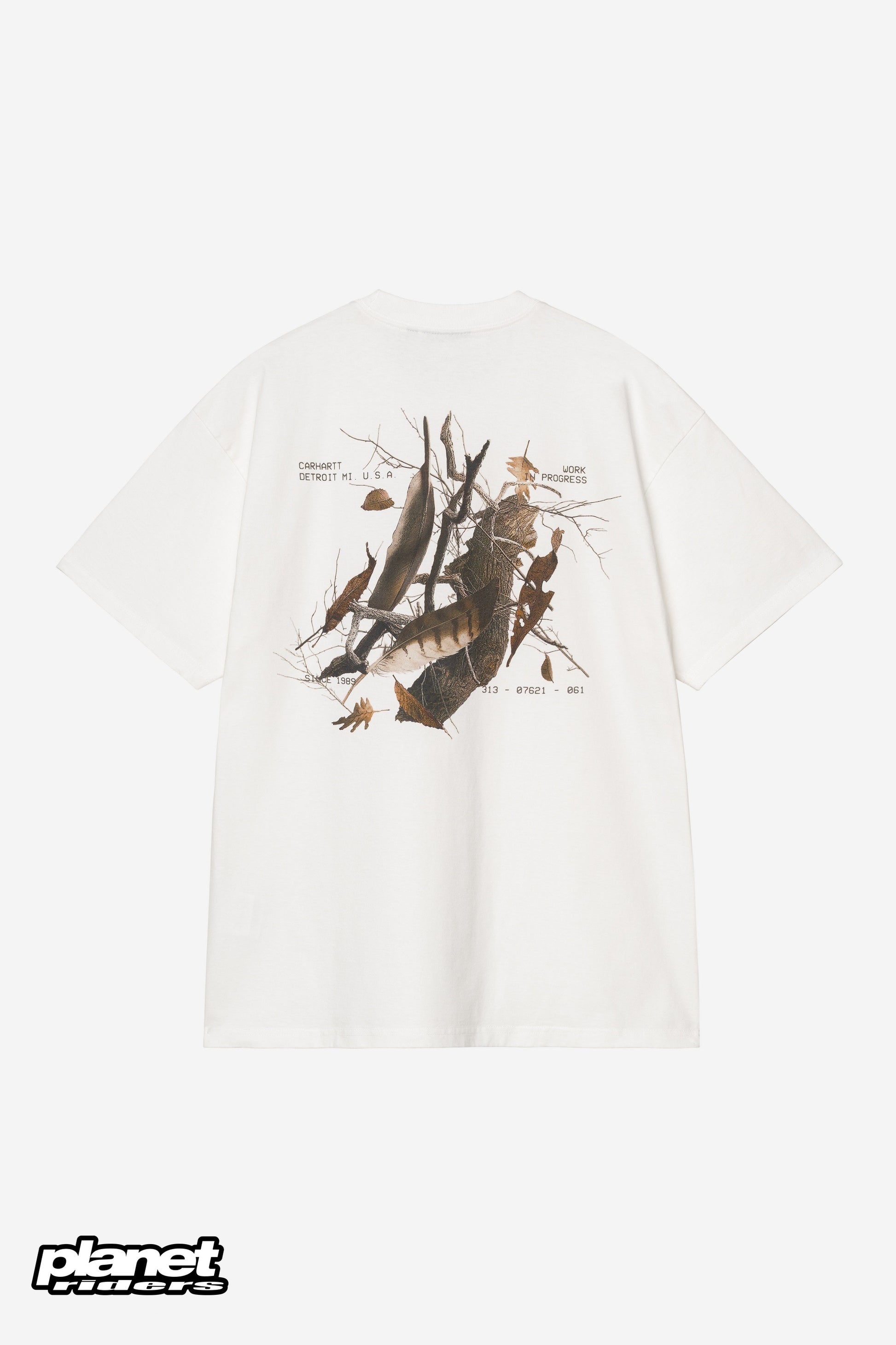 S/S Feather Progress T-Shirt Carhartt WIP, White