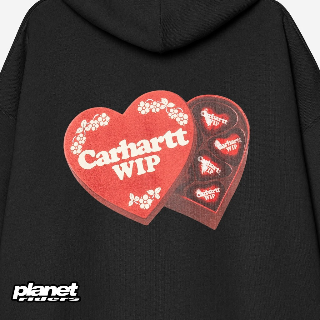 W' Hooded Hartt Case Sweatshirt Carhartt WIP, Black