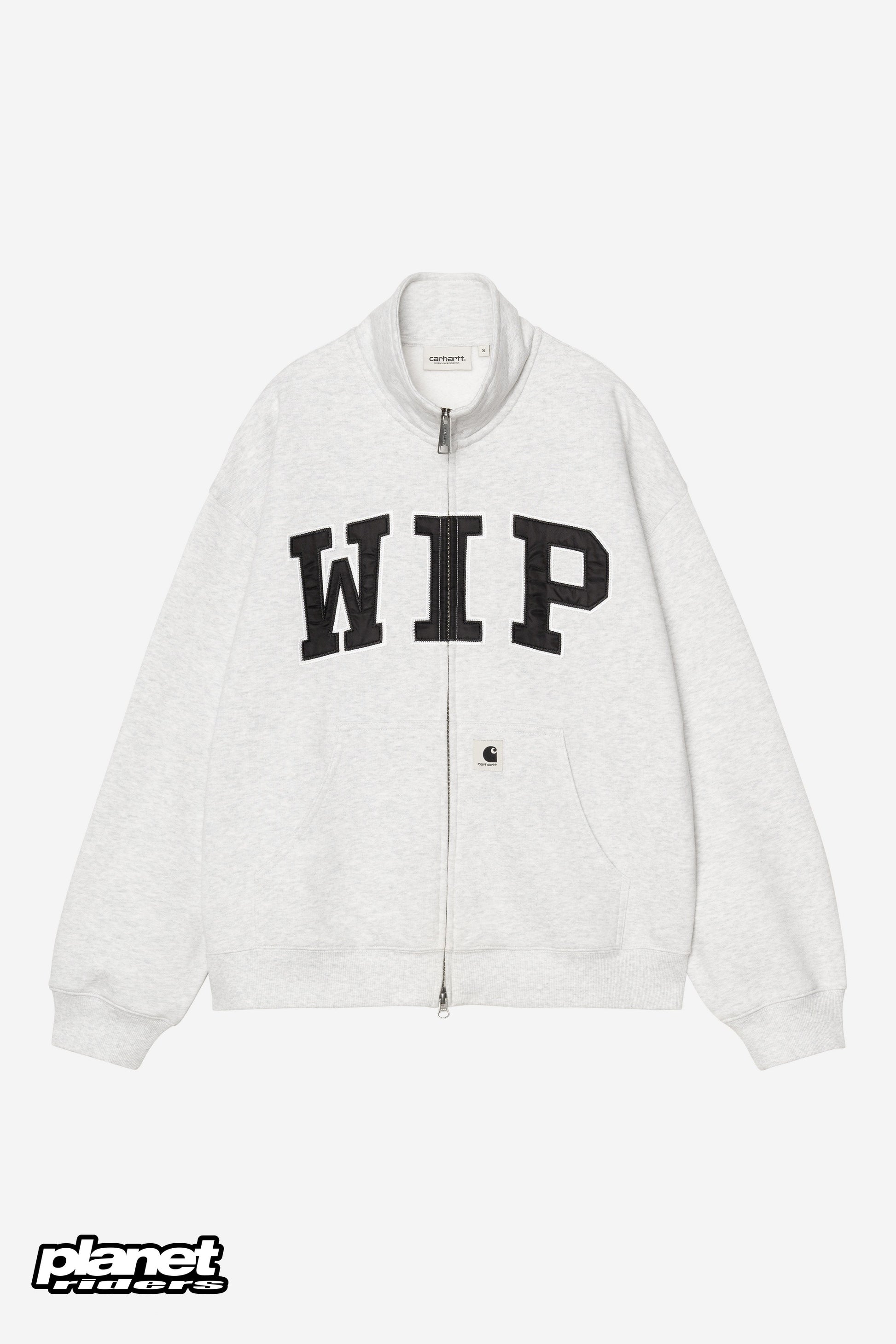 W' WIP Jacket Carhartt WIP, Ash Heather stone washed