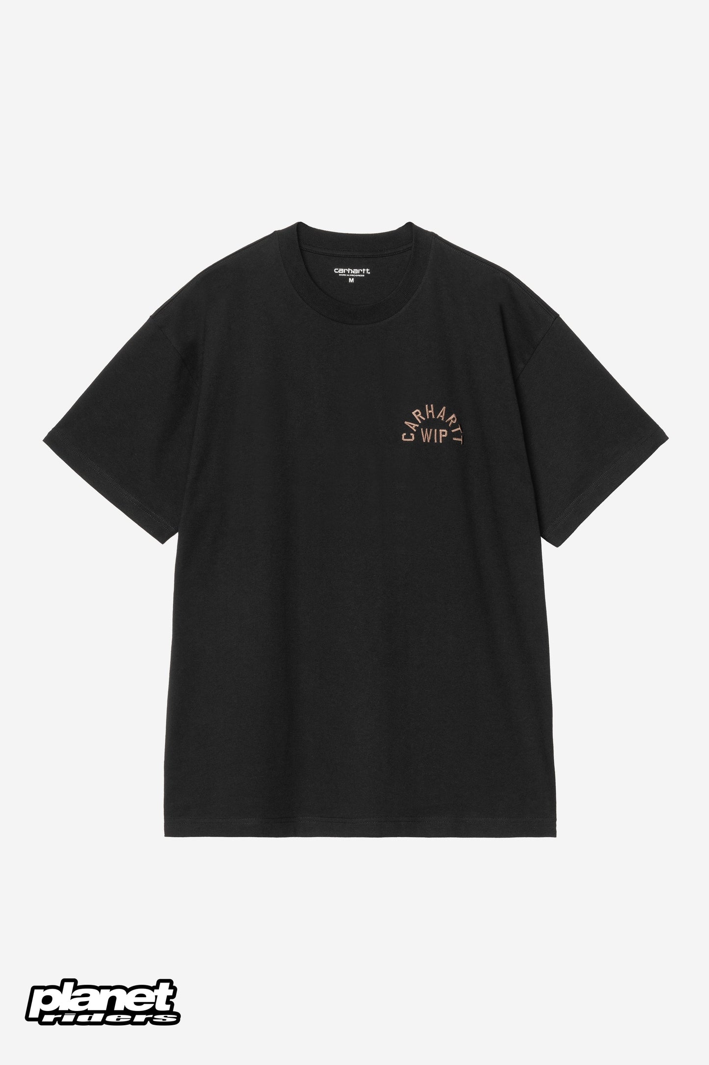 S/S Arch Script T-Shirt Carhartt WIP, Black / WIP H Brown