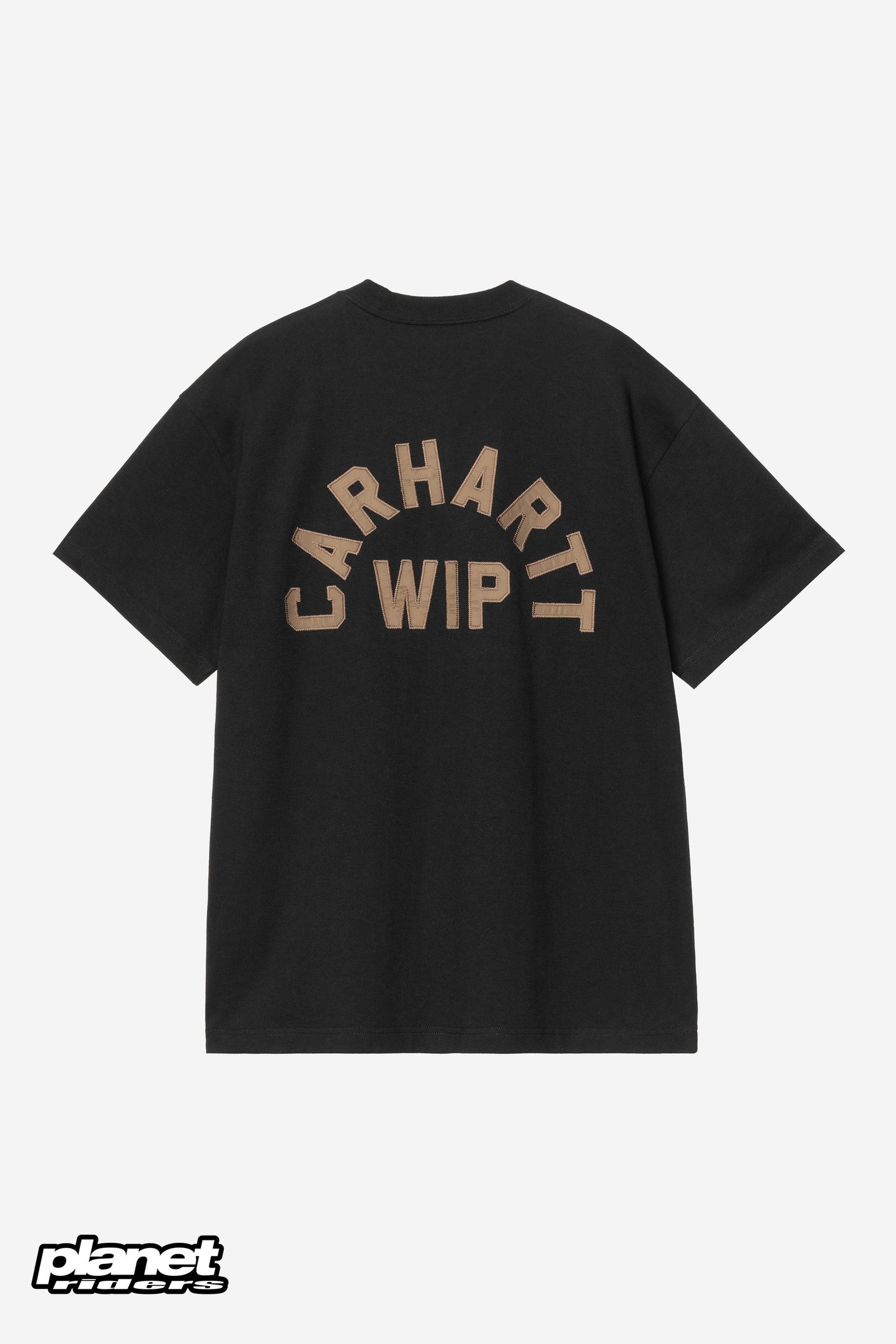 S/S Arch Script T-Shirt Carhartt WIP, Black / WIP H Brown