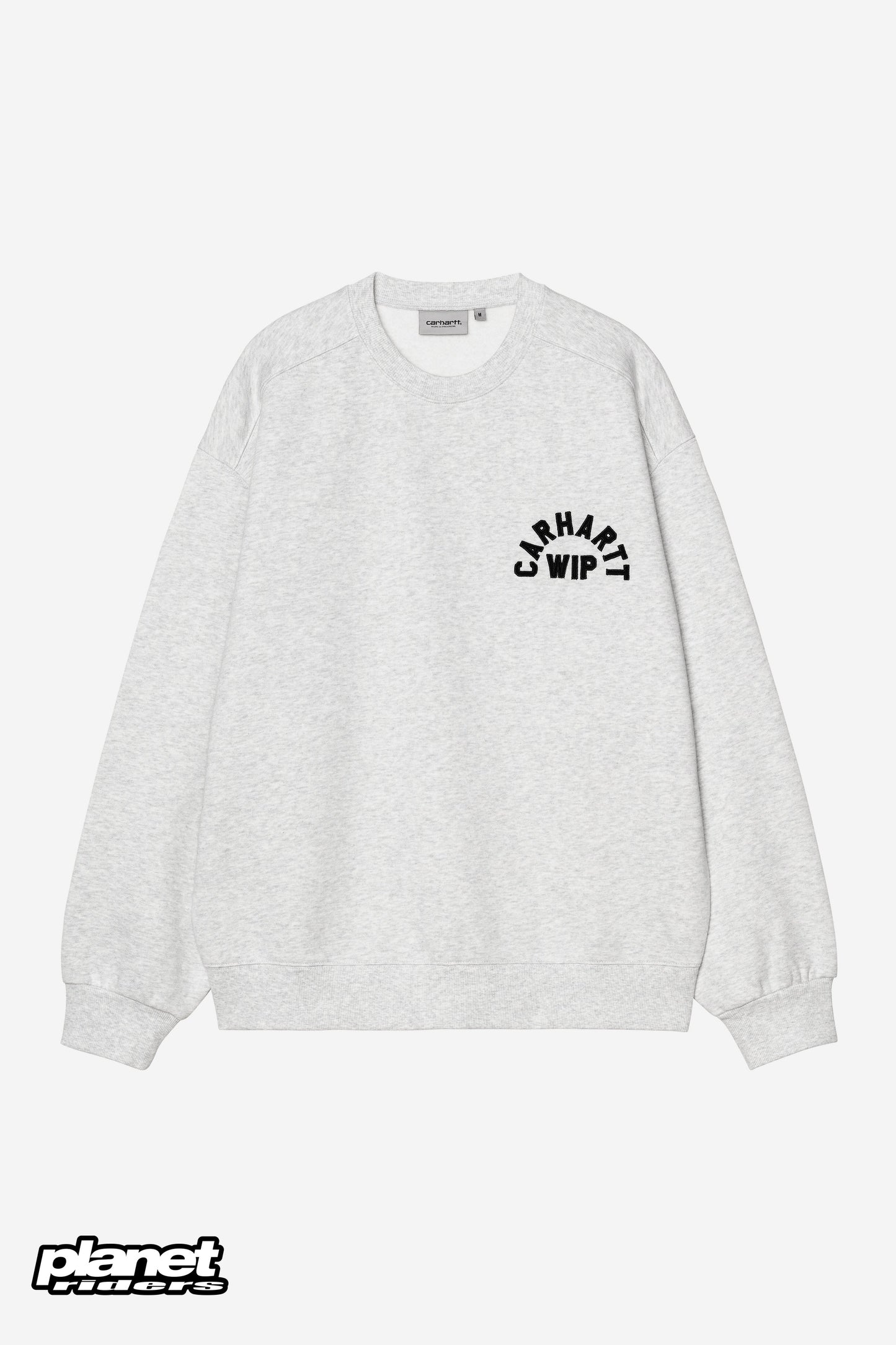 Arch Script Sweatshirt Carhartt WIP, Ash Heather / Dark Navy