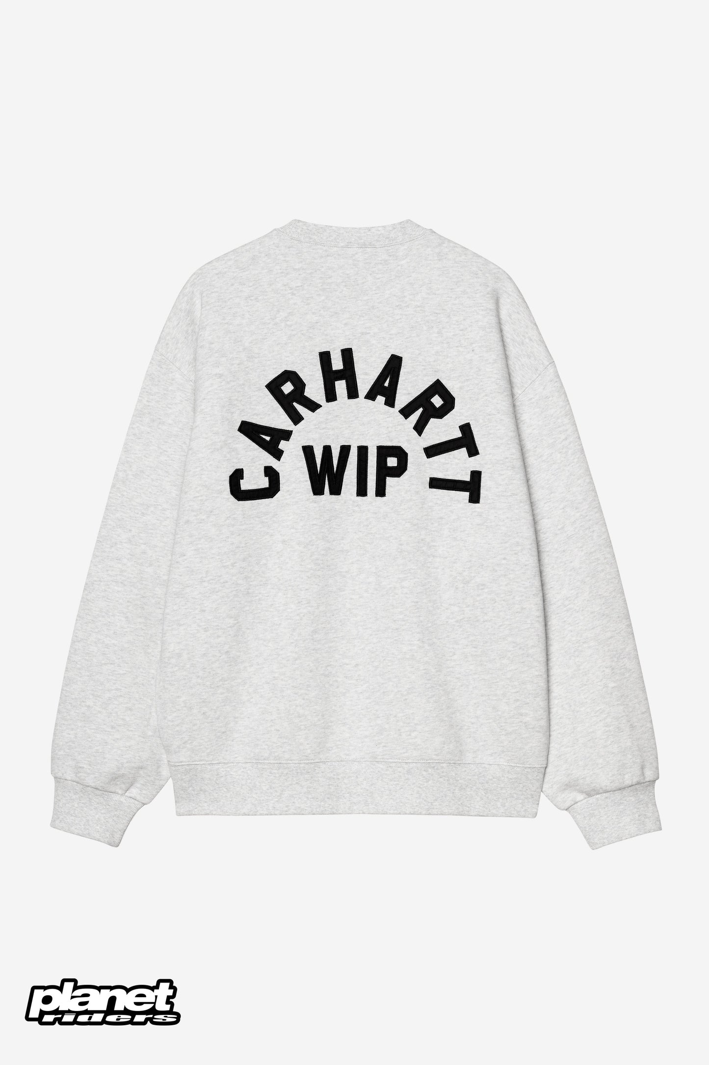 Arch Script Sweatshirt Carhartt WIP, Ash Heather / Dark Navy