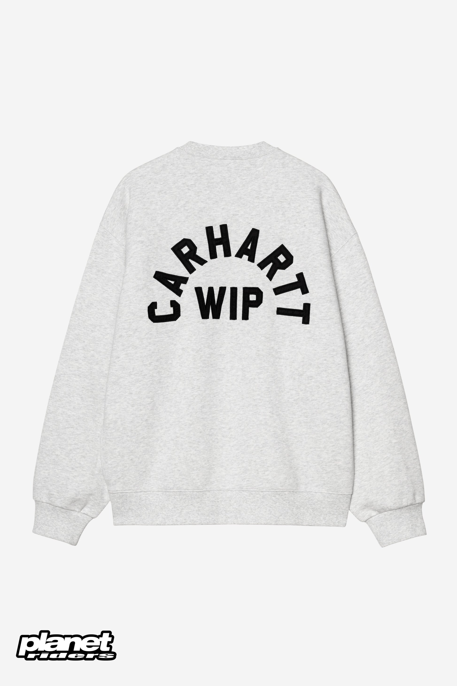 Arch Script Sweatshirt Carhartt WIP, Ash Heather / Dark Navy