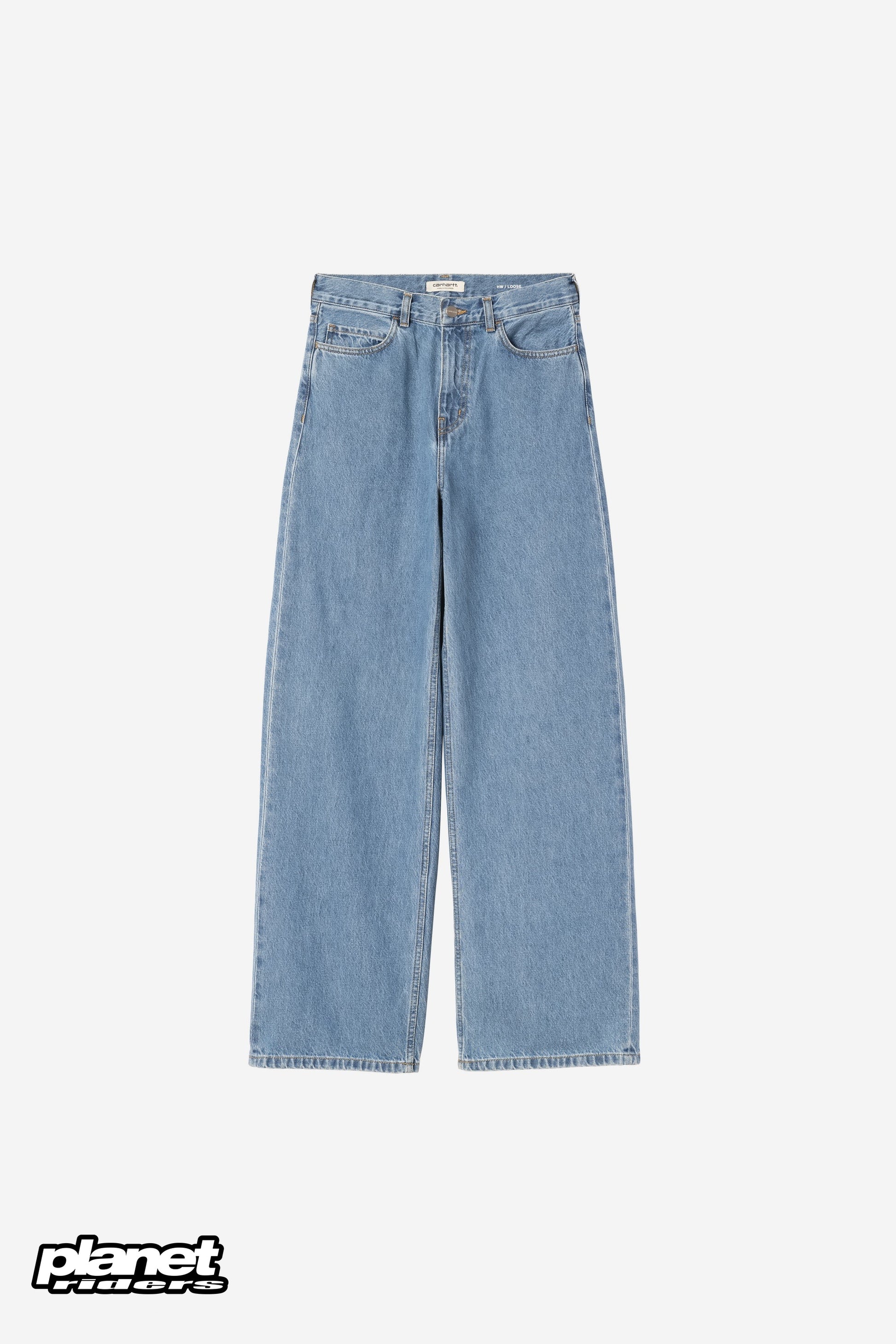 W' Jane Pant Carhartt WIP, Blue heavy stone wash