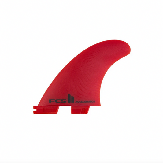 Fcs Accelerator Neo Glass Red Dérives Surf Thruster