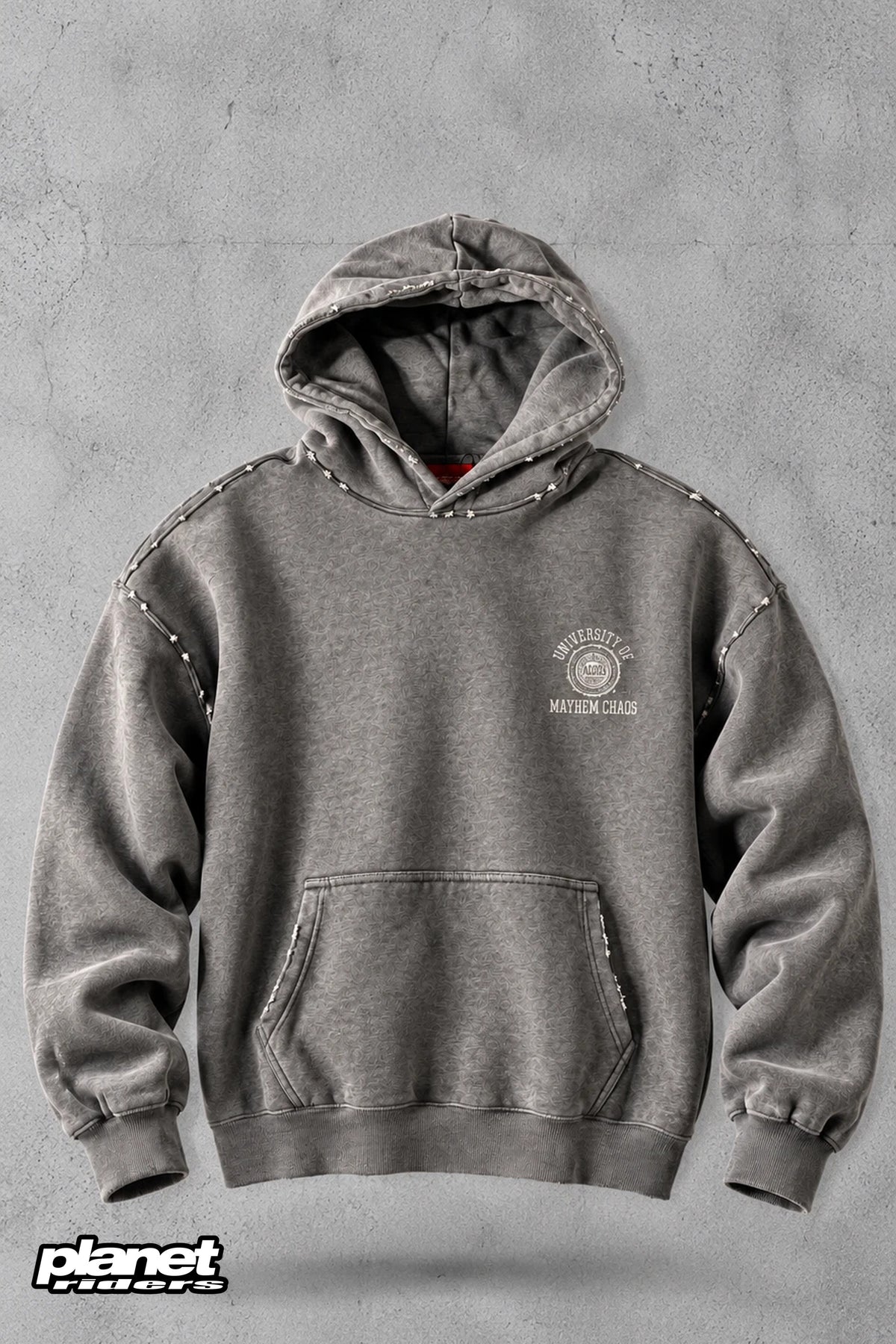Mayhem Hoodie Acupuncture, Grey