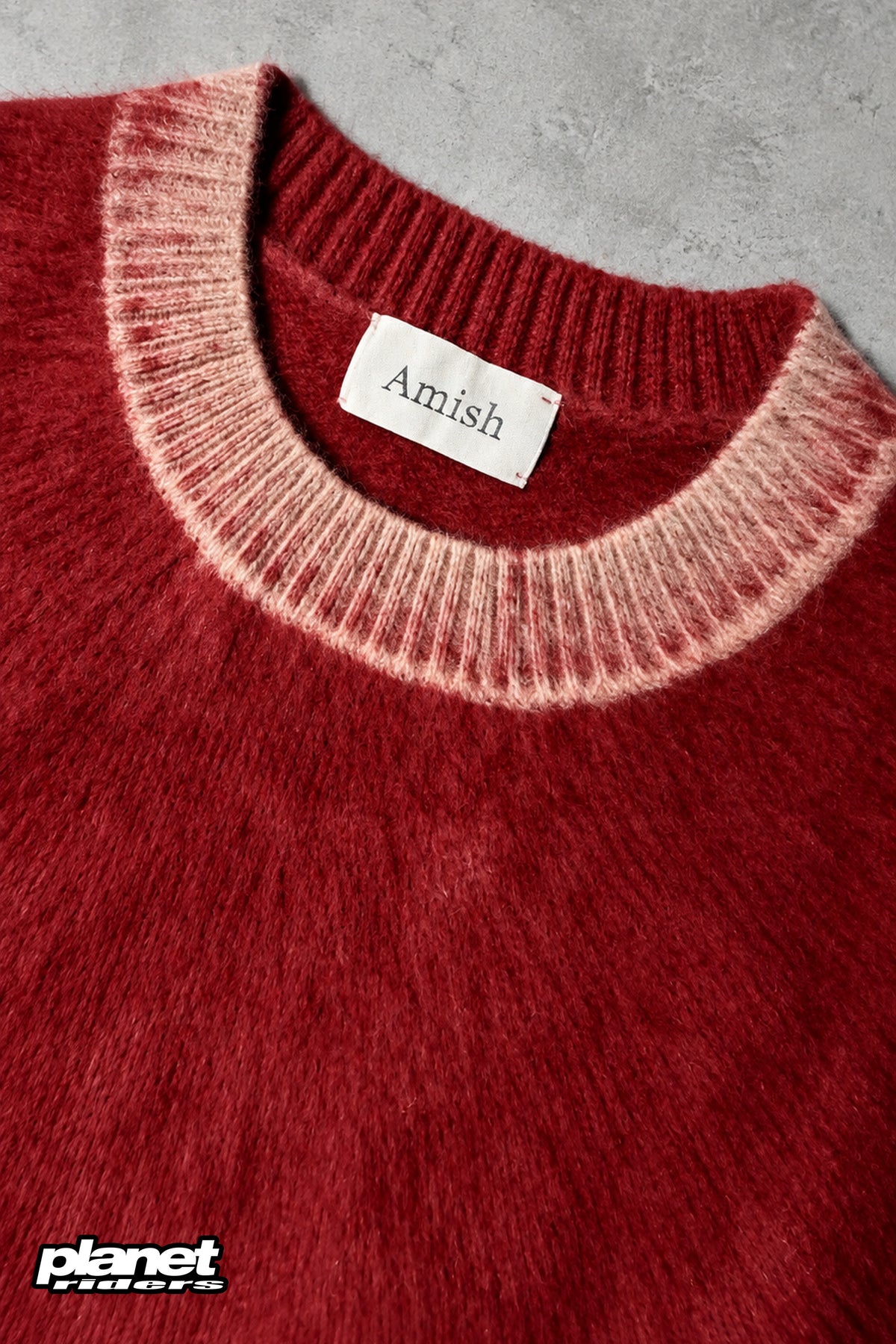Wool Crew Neck Sweater Amish