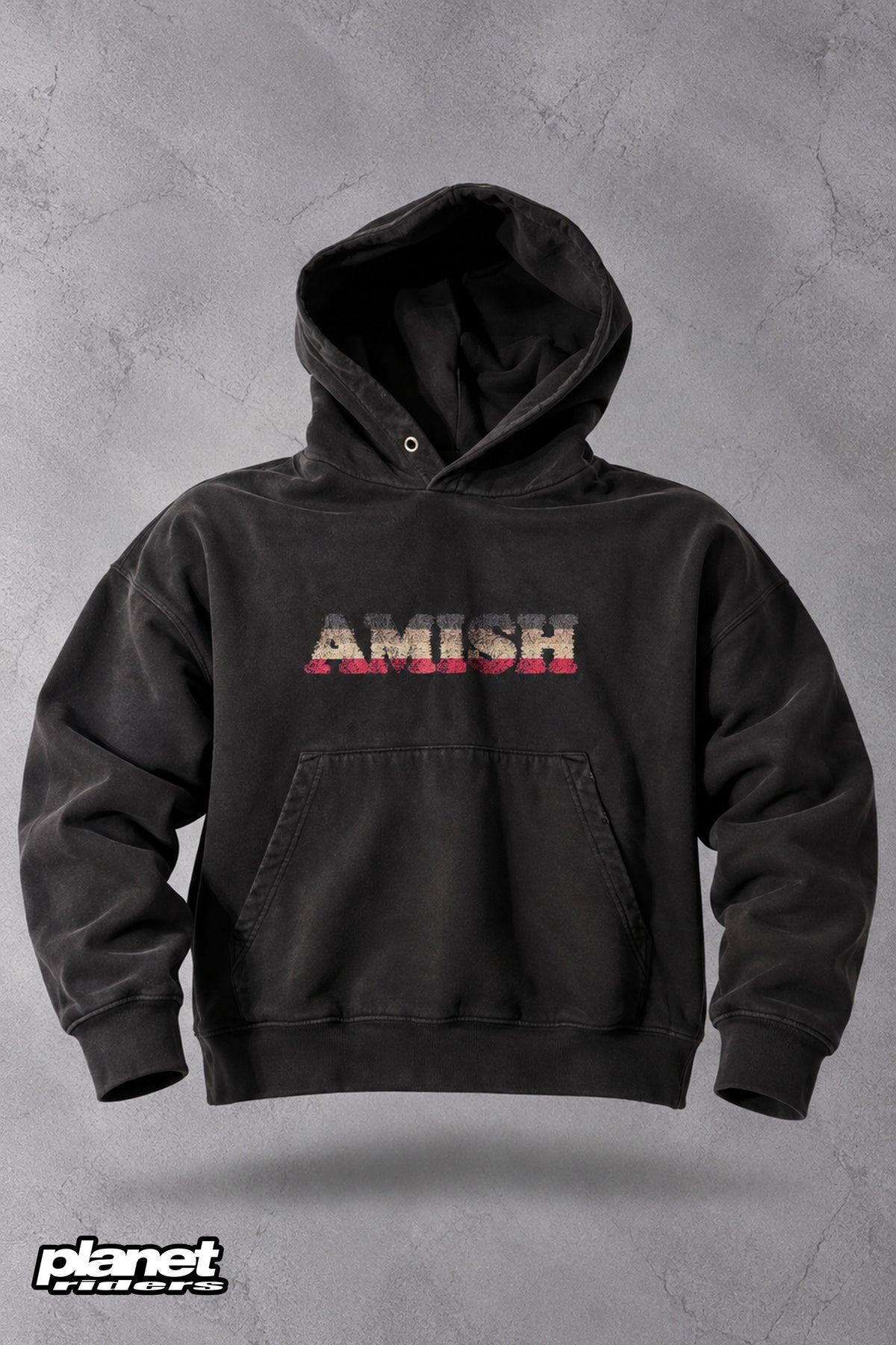 Imperfect Hoodie Amish, Black