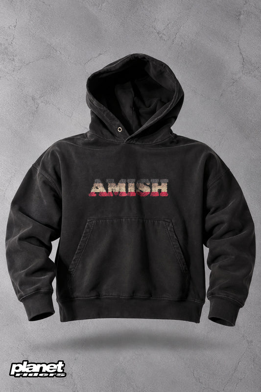 Imperfect Hoodie Amish, Black