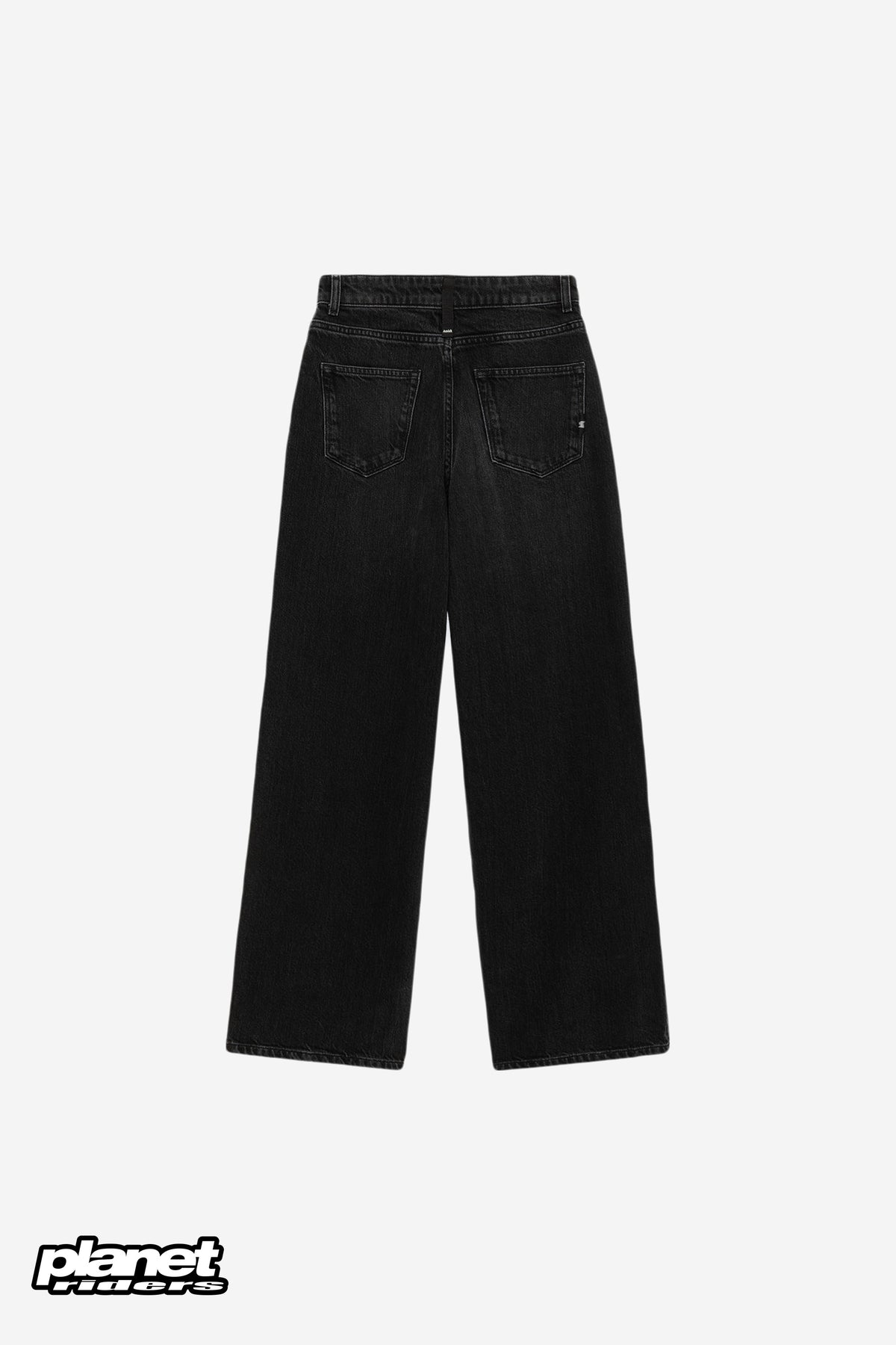 Linda Black Used Jeans Amish, Black