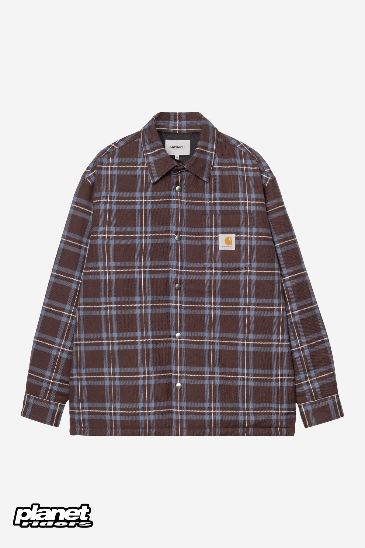 Baird Shirt Jac Carhartt WIP, Baird Check, Palisander