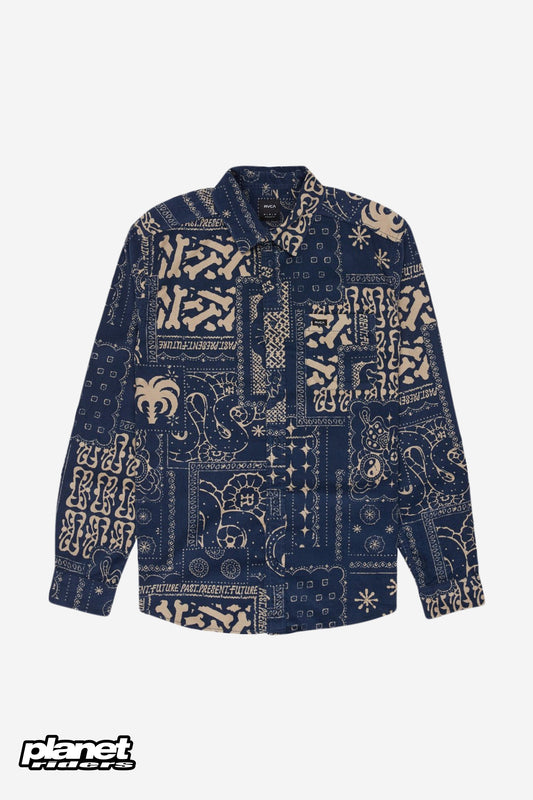 Dalas Patchwork Cord LS RVCA
