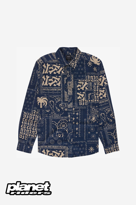 Dalas Patchwork Cord LS RVCA