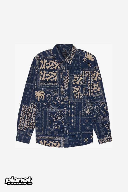 Dalas Patchwork Cord LS RVCA
