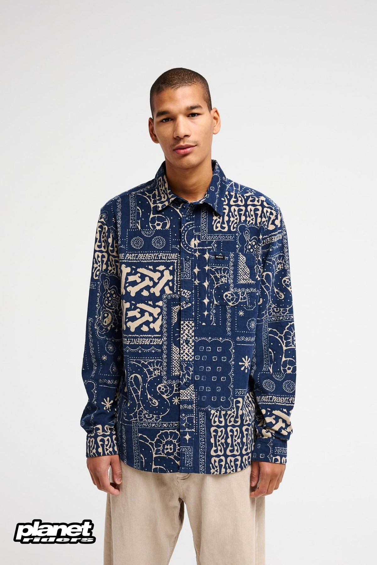 Dalas Patchwork Cord LS RVCA