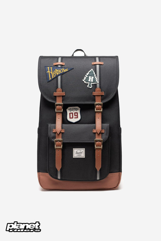 Little America Backpack Herschel, Patches Black