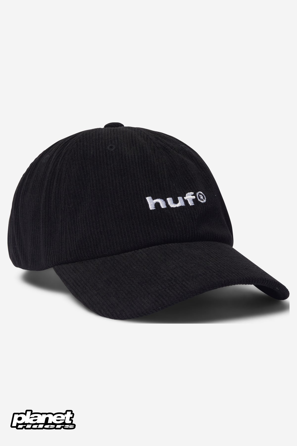89 Corduroy Strapback Hat HUF, Black/White