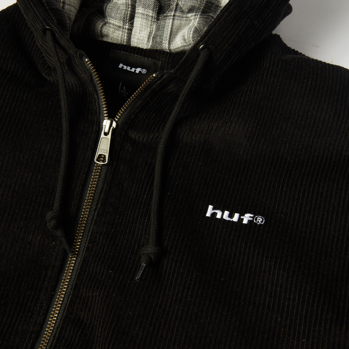 Klondike Corduroy Jacket HUF, Black