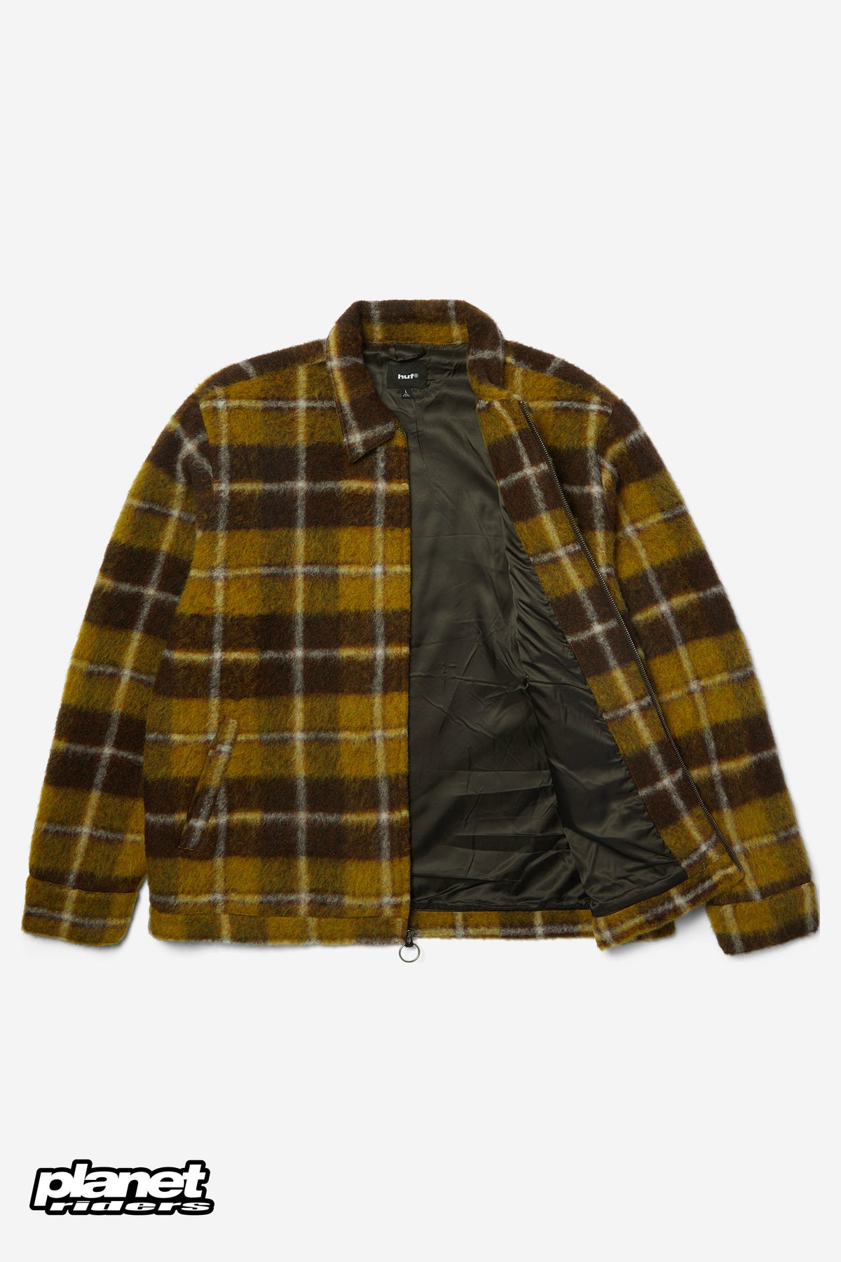 Canton Plaid Jacket HUF, Brown