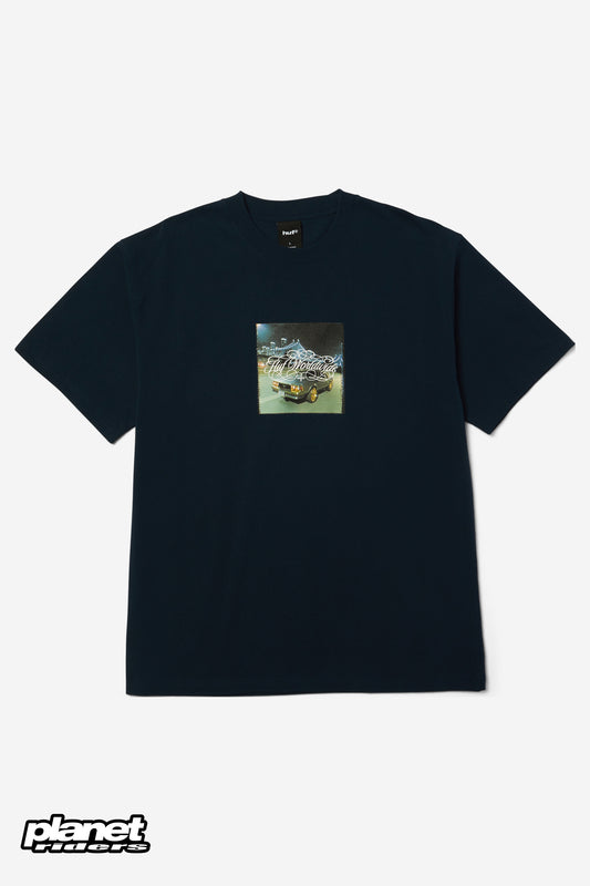 International Luxury T-Shirt HUF, Navy