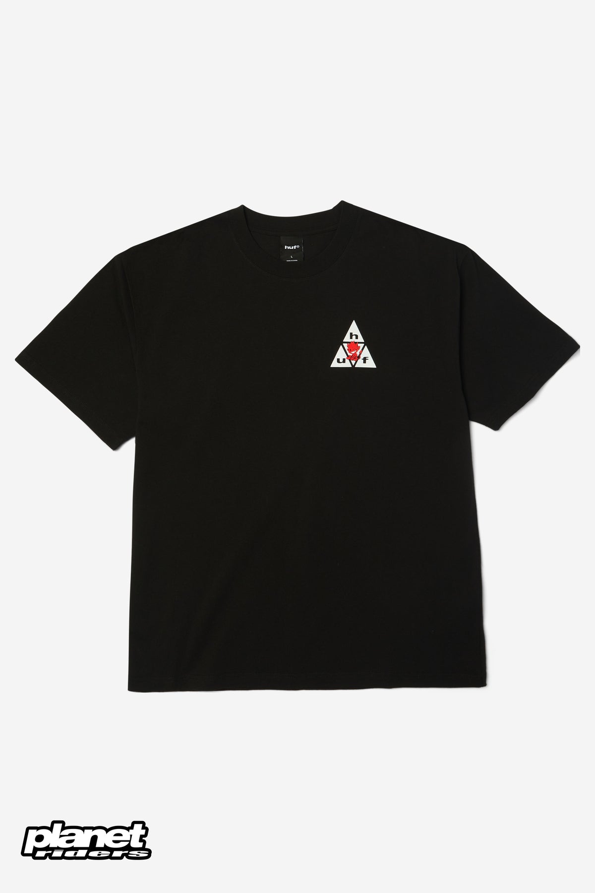 Energy Triple Triangle T-Shirt HUF, Black