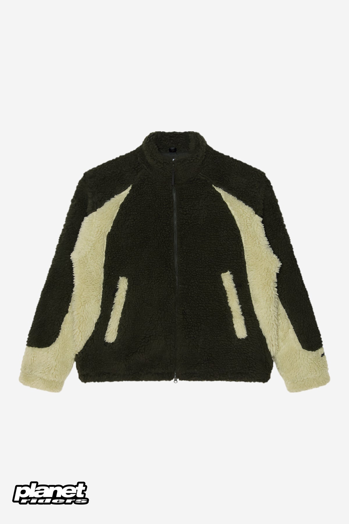 Center Field Sherpa Jacket Obey, Rosin Multi