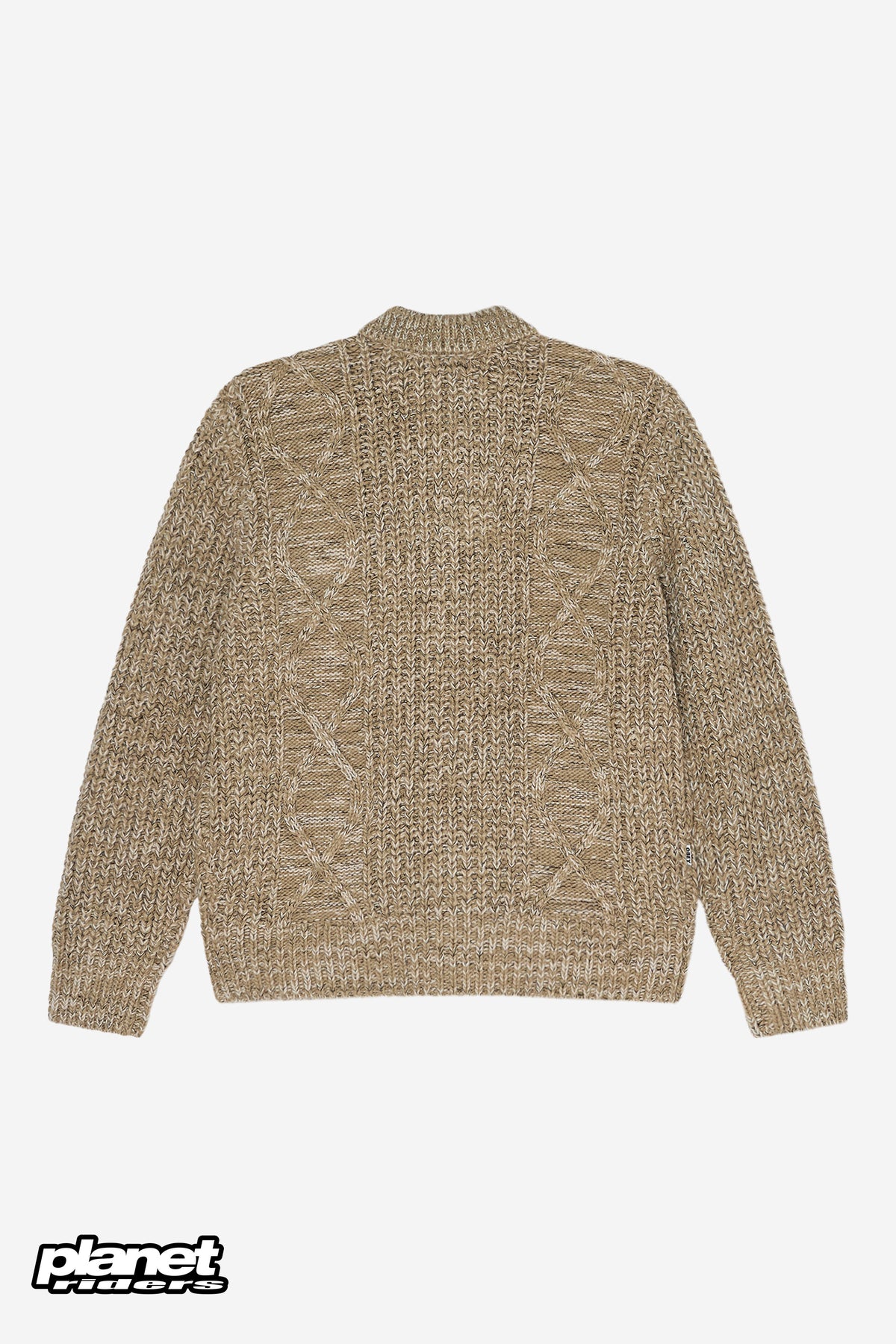 Isar Button Up Sweater Obey, Silver Sage Multi