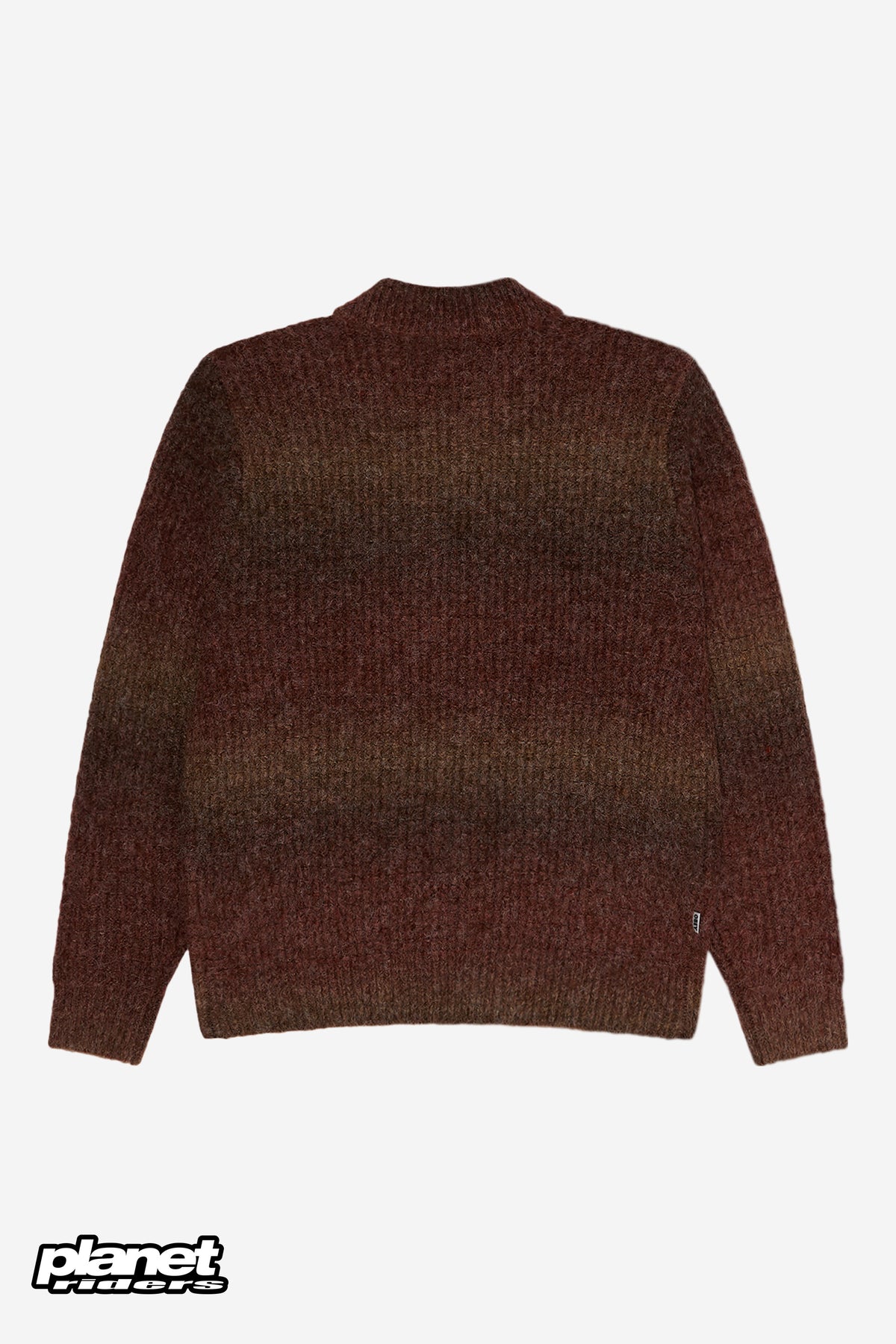 Anton Gradient Cardigan Obey, Brown Multi
