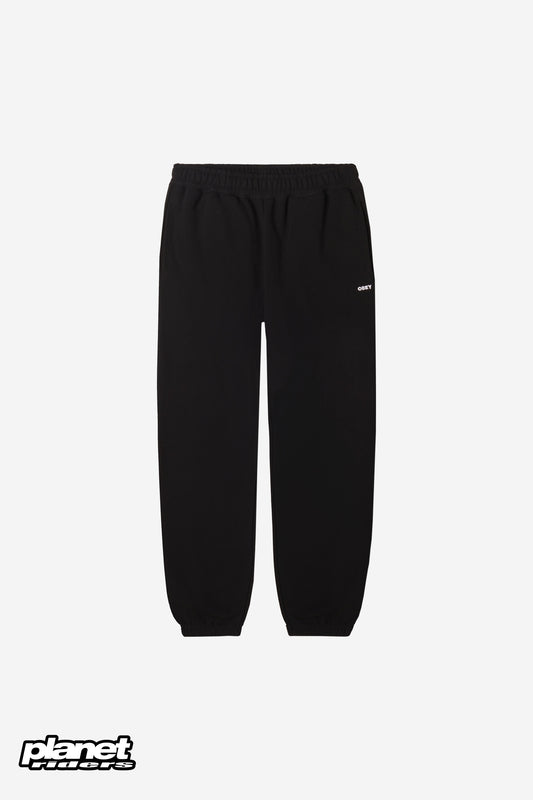 Est. Works Bold Sweatpant Obey, Black / Green Gables