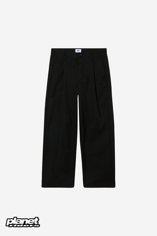 Dean Pleated Pant Obey, Black