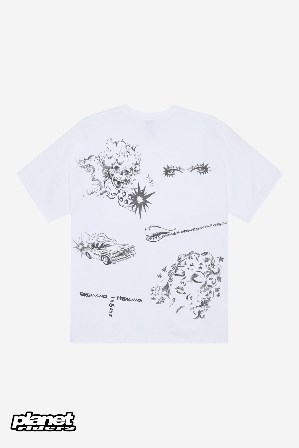 Dreams Oversized T-Shirt Obey, White