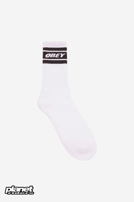 Cooper II Socks Obey, White / Black