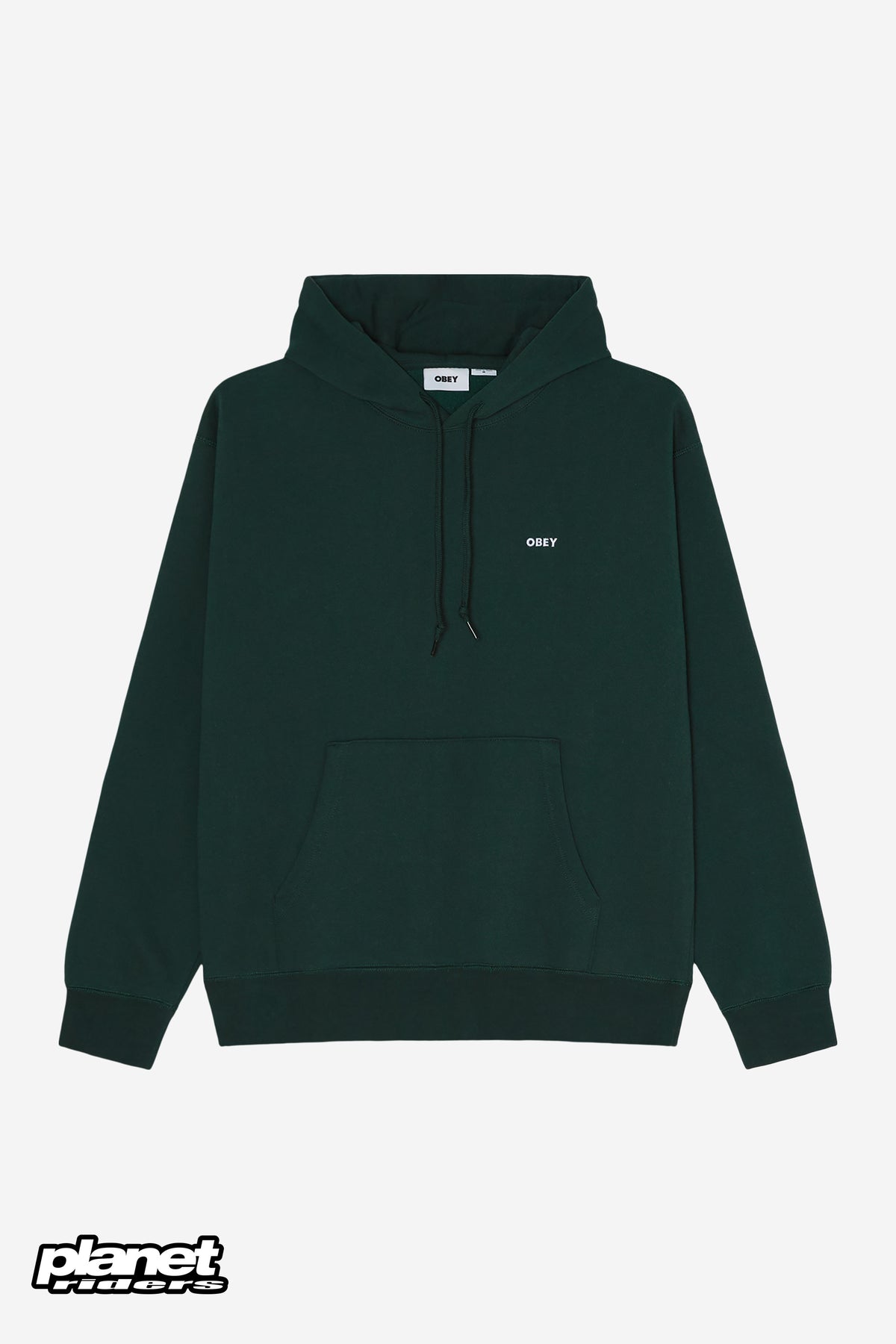 Est. Works Bold Hood Obey, Ash Grey / Black / Green Gables