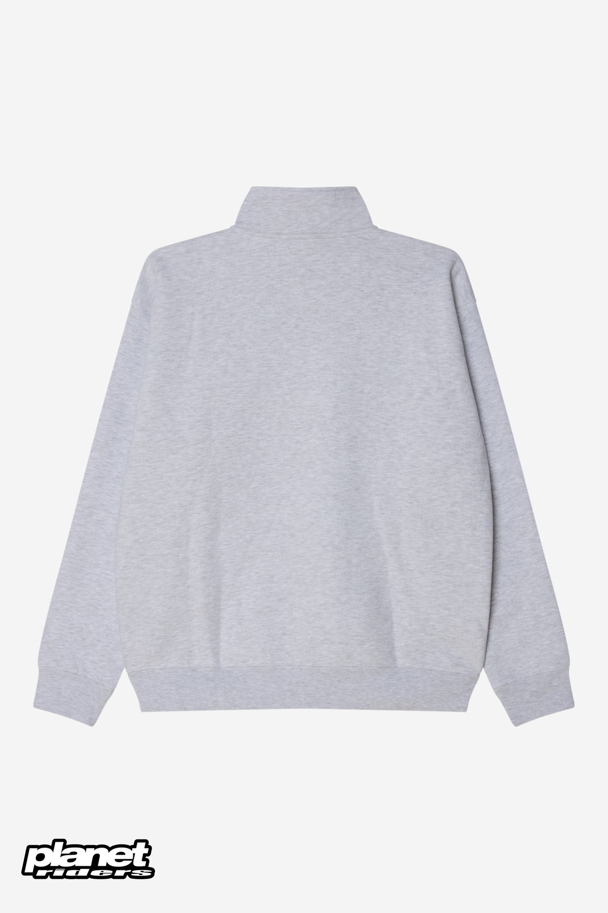 Est. Works Bold Mockneck Obey, Ash Grey / Black / Green Gables