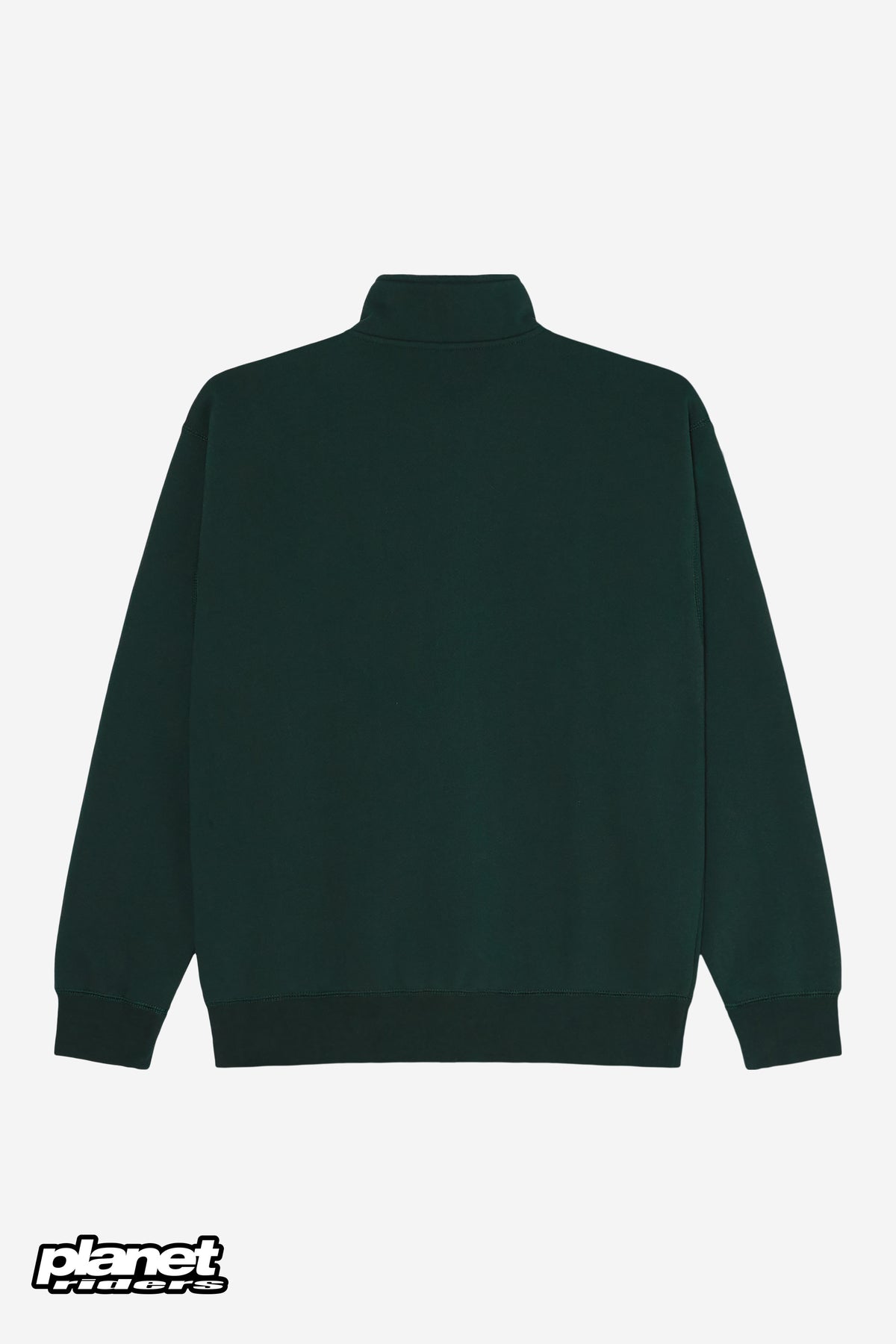 Est. Works Bold Mockneck Obey, Ash Grey / Black / Green Gables