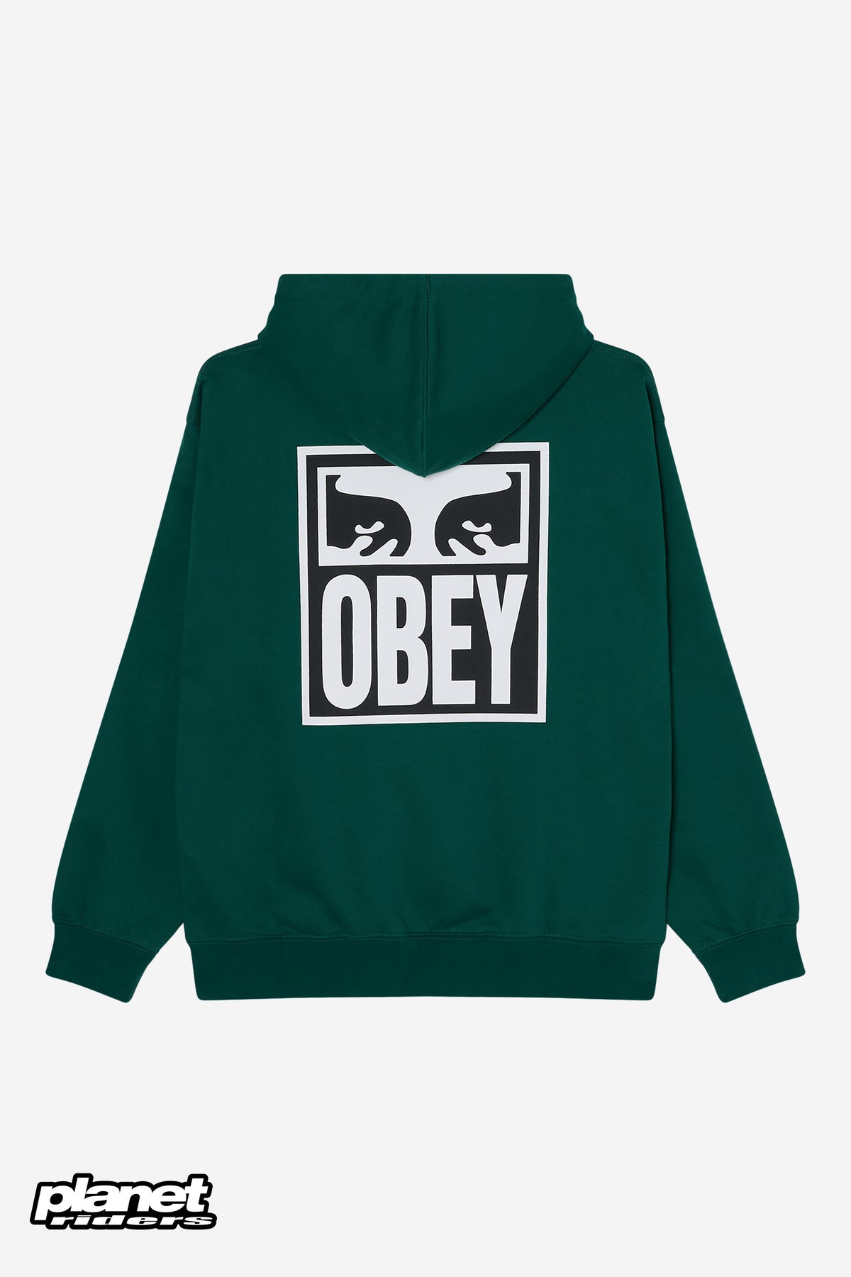 Eyes Icon Hood Obey, Heather Grey / Rainforest / Moonstruck / Black