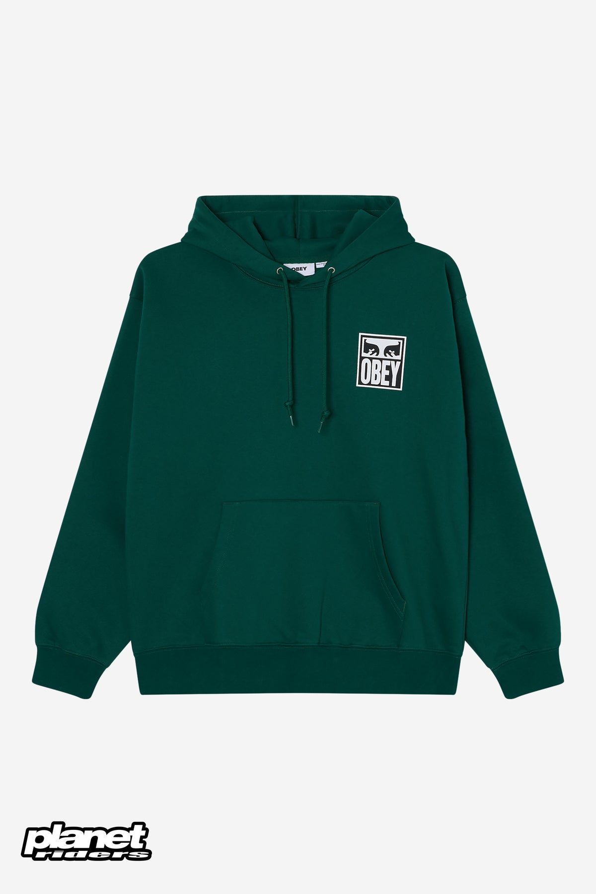Eyes Icon Hood Obey, Heather Grey / Rainforest / Moonstruck / Black